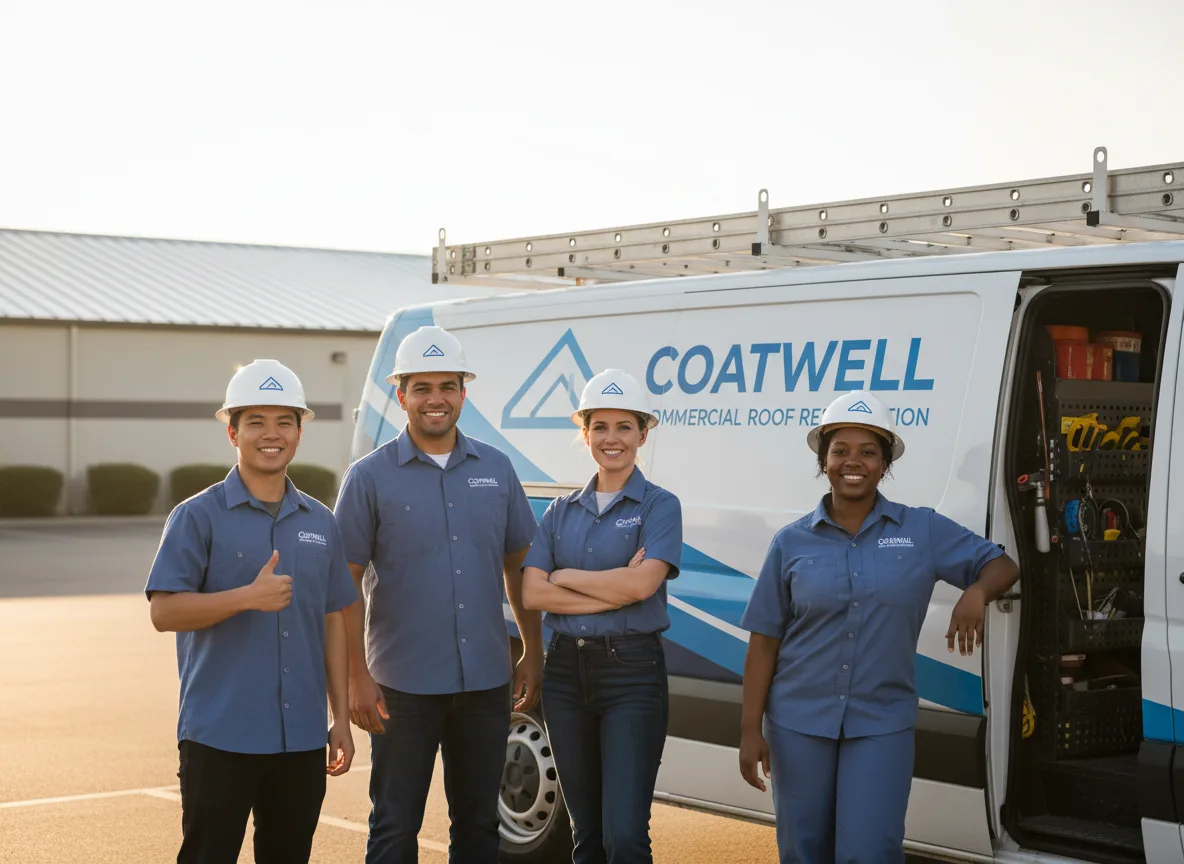 Commercial roof coating company in Blue Mound, IL